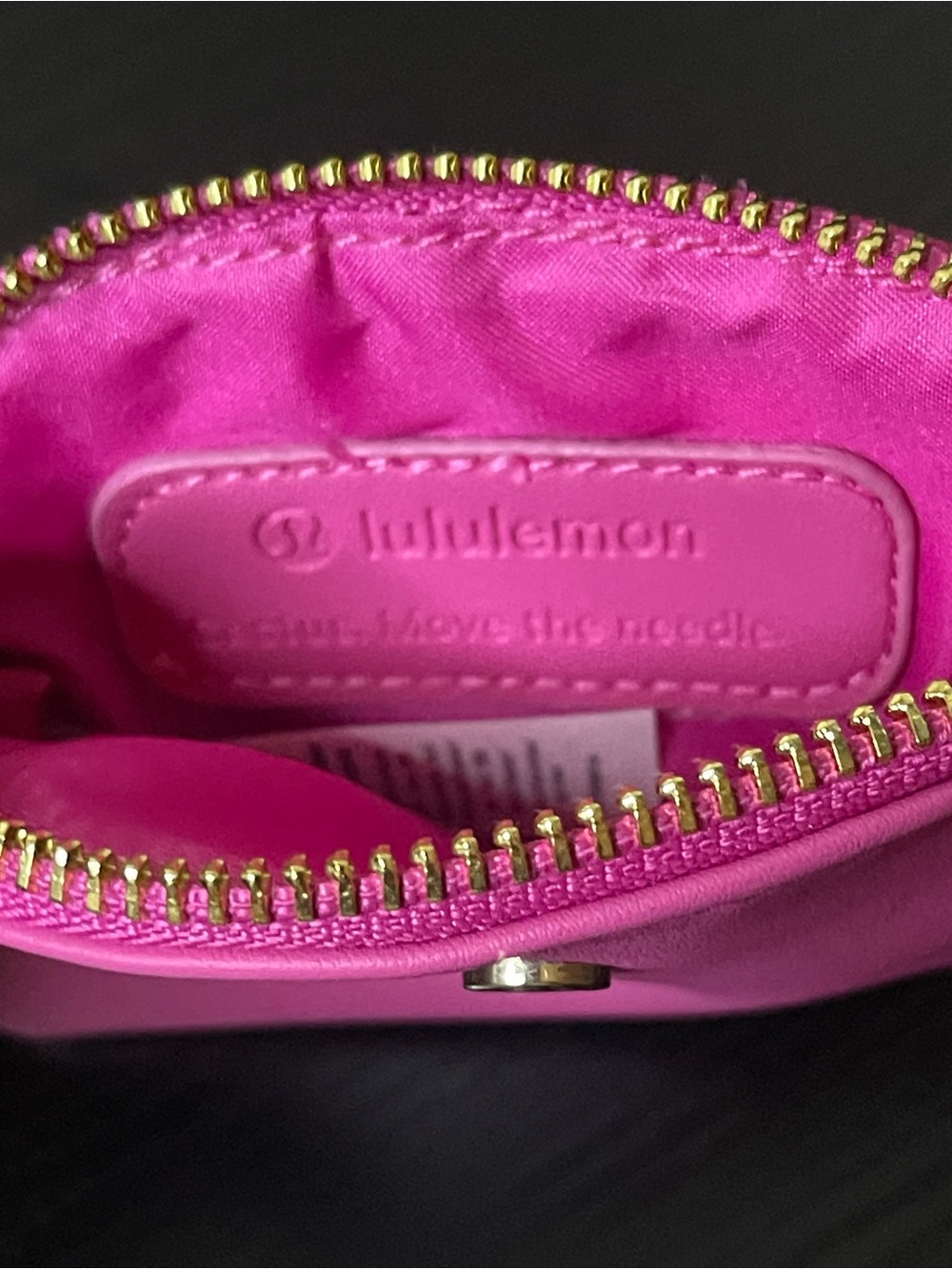 Hot Pink Dual Pouch Wristlet Bags - Picture 4 of 4